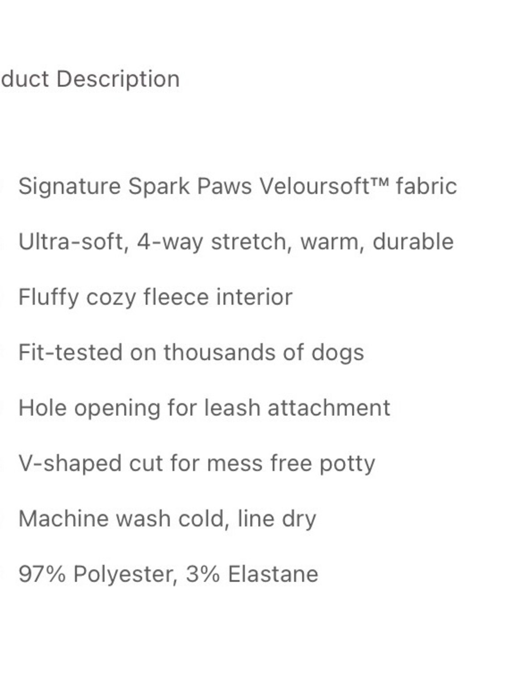 Red & Black Tie-Dye Dog Hoodie Spark Paws 2X - Picture 3 of 8